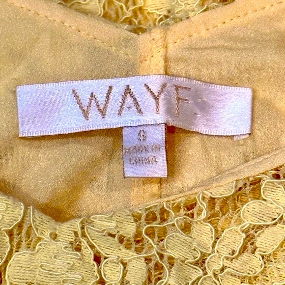 REVOLVE WAYF Romantic Cold Shoulder Ruffle Tank Sz. Small - Picture 5 of 6